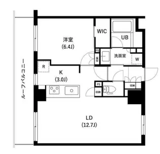 ザ・レジデンス三ノ輪II【7階】の間取り