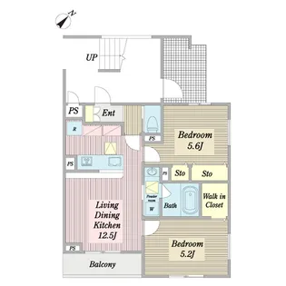 サンガーデン【1階】の間取り
