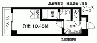 ボヌール伏見【2階】の間取り