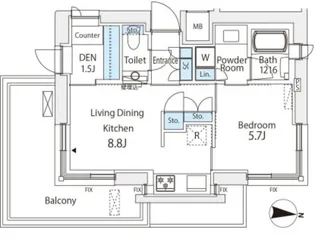 番町會所【3階】の間取り