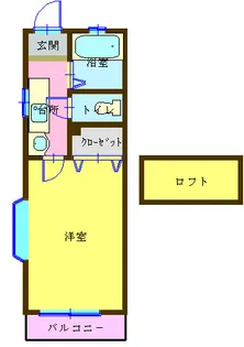 サンレジデンスM1【1階】の間取り
