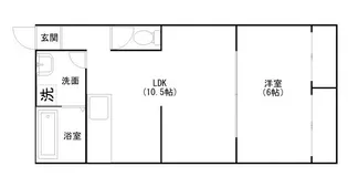 サンライフSUGIHARA【2階】の間取り
