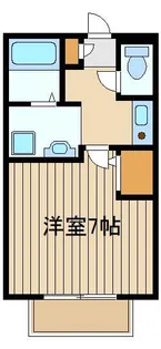 トーワパレスエー【1階】の間取り