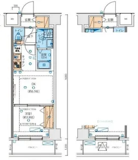 リヴシティ西川口四番館【4階】の間取り
