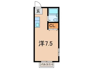 ハイツイケノ【2階】の間取り