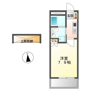 アーリーバードIII【3階】の間取り