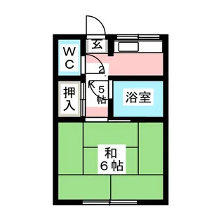 ロアール桜本町東【1階】の間取り