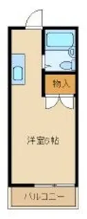 ハイツエミール【1階】の間取り