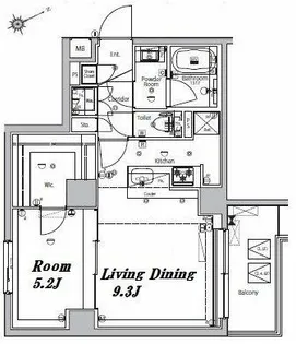 メイクスデザイン大森II【3階】の間取り