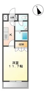 ルーエンハイム(Ruhenheim)【2階】の間取り