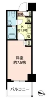 MFPRコート木場公園【8階】の間取り