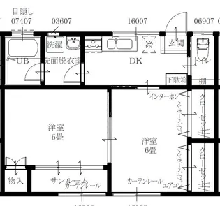 スターリーフ川崎【1階】の間取り