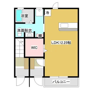 ブリックス【1階】の間取り