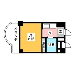 ベルシェ船橋ラマージュ【3階】の間取り
