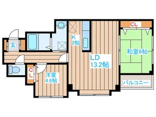 SKグレース【5階】の間取り
