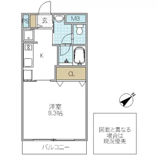 梅香マンション【3階】の間取り