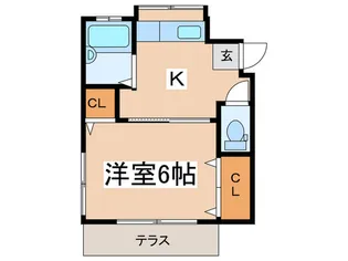 メゾン飯嶋【1階】の間取り