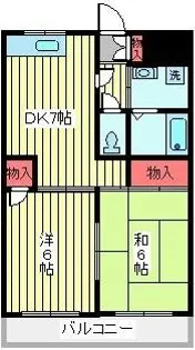 サンモール若海【3階】の間取り
