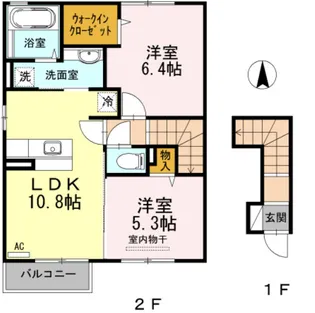 Bravery【2階】の間取り