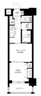 日神デュオステージ亀戸【11階】の間取り