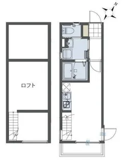 SiestaCielo久米川BrickHaus【2階】の間取り