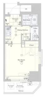 エクシム板橋区役所前【3階】の間取り