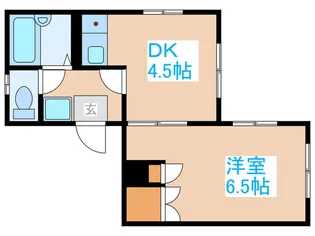 カ-サエミネンシア【2階】の間取り