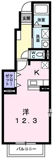 さくらヒルズ【1階】の間取り