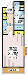 ラソフェルサ【5階】の間取り