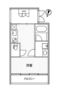 GranDuo代々木2【1階】の間取り