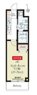 AZ桜丘【2階】の間取り