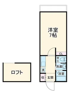 ヨコハマベイプリンスプリンセス【1階】の間取り
