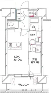 オーベルアーバンツ秋葉原(新築・未入居!)【9階】の間取り