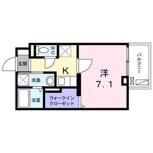 プライズコートAKATSUKA【3階】の間取り