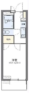 レオパレスサウス ストリート【3階】の間取り