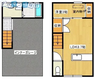 エムガレージの間取り