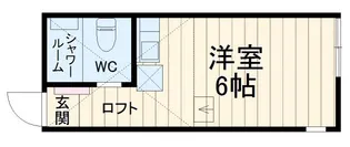 ユナイト鶴見イスタンブール【2階】の間取り
