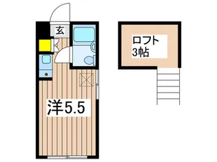 ピュアハウス【2階】の間取り