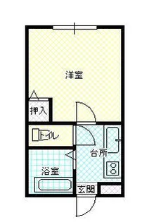メゾンフローラ【2階】の間取り