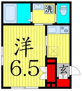 ヘーベルメゾン北綾瀬【1階】の間取り