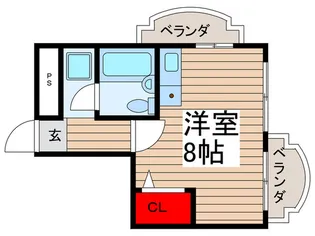 メゾンYOU&YOU【5階】の間取り