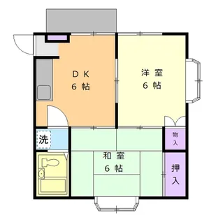 ATアパートメント【2階】の間取り