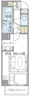 グランディール広尾【2階】の間取り
