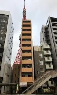 麻布台サマリヤマンション【4階】の外観
