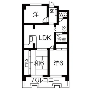 ルミエール I【2階】の間取り