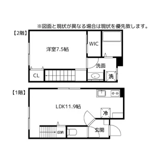 Mahalo五艘【1階】の間取り