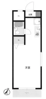 マイステージ板橋本町【4階】の間取り