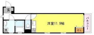 ルアン清水丘【2階】の間取り
