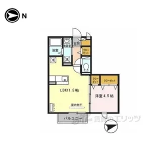 PROCEEDGARDEN【2階】の間取り