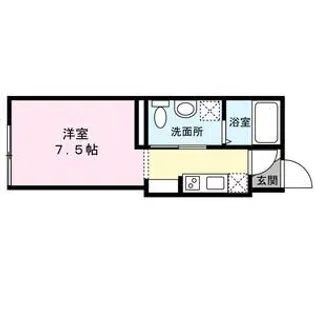 GIGI北四番丁【1階】の間取り
